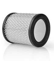 Aspiracenere senza sacco Nedis con filtro HEPA, contenitore da 18 litri, 800 W, VCAC118BK, nero