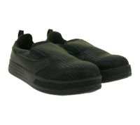 GARSPORT Auguste Low 2 S2 Herren & Damen Küchen-Sicherheits-Schuhe mit SSR-Gummieinsatz-Technologie Arbeits-Schuhe Koch-Schuhe GDS1500011 0003 Schwarz
