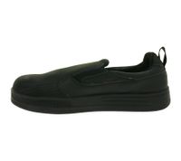 GARSPORT Auguste Low 2 S2 Herren & Damen Küchen-Sicherheits-Schuhe mit SSR-Gummieinsatz-Technologie Arbeits-Schuhe Koch-Schuhe GDS1500011 0003 Schwarz