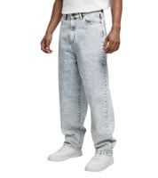 Pantalones vaqueros anchos de algodón para hombre de Modern URBAN CLASSICS – Pantalones vaqueros de pierna ancha en azul claro o azul oscuro
