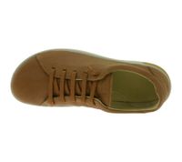 Baskets élégantes en cuir pour femme KEEN KNX Lace – Chaussures décontractées à lacets inspirées de la marche pieds nus (1029025 Plaza/Taupe)