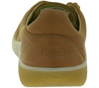Baskets élégantes en cuir pour femme KEEN KNX Lace – Chaussures décontractées à lacets inspirées de la marche pieds nus (1029025 Plaza/Taupe)