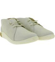Comfortable KEEN KNX Chukka Women's Leather Barefoot-Style Shoes – Lightweight Lace-Up Casual & Everyday Footwear (1029528 Light Grey/Taupe)