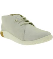 Comfortable KEEN KNX Chukka Women's Leather Barefoot-Style Shoes – Lightweight Lace-Up Casual & Everyday Footwear (1029528 Light Grey/Taupe)