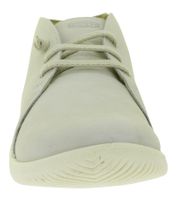 Comfortable KEEN KNX Chukka Women's Leather Barefoot-Style Shoes – Lightweight Lace-Up Casual & Everyday Footwear (1029528 Light Grey/Taupe)