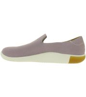 Bequeme KEEN KNX Knit Slip-On Damen Barfußschuhe Atmungsaktive Freizeitschuhe mit Strick-Obermaterial 1030086 Rosa/Altrosa