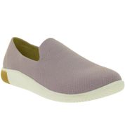 Bequeme KEEN KNX Knit Slip-On Damen Barfußschuhe Atmungsaktive Freizeitschuhe mit Strick-Obermaterial 1030086 Rosa/Altrosa
