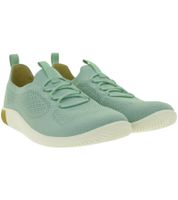 Chaussures « barefoot » confortables pour femmes KEEN KNX Knit Lace – Chaussures décontractées respirantes avec tige en maille (Vert, 1030077)
