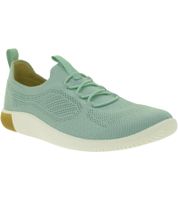 Chaussures « barefoot » confortables pour femmes KEEN KNX Knit Lace – Chaussures décontractées respirantes avec tige en maille (Vert, 1030077)