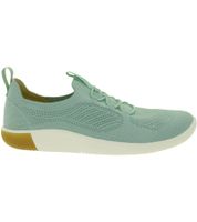 Chaussures « barefoot » confortables pour femmes KEEN KNX Knit Lace – Chaussures décontractées respirantes avec tige en maille (Vert, 1030077)