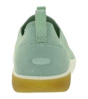 Chaussures « barefoot » confortables pour femmes KEEN KNX Knit Lace – Chaussures décontractées respirantes avec tige en maille (Vert, 1030077)