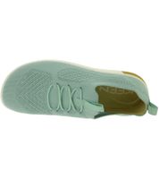 Chaussures « barefoot » confortables pour femmes KEEN KNX Knit Lace – Chaussures décontractées respirantes avec tige en maille (Vert, 1030077)