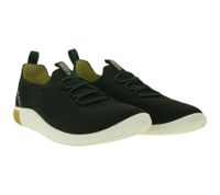 Bequeme KEEN KNX Knit Lace Damen Barfußschuhe Atmungsaktive Freizeitschuhe mit Strick-Obermaterial 1030078 Schwarz