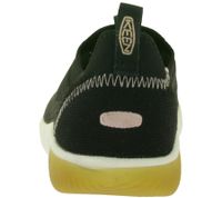 Bequeme KEEN KNX Knit Lace Damen Barfußschuhe Atmungsaktive Freizeitschuhe mit Strick-Obermaterial 1030078 Schwarz