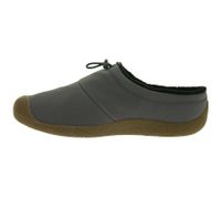 Bequeme KEEN Howser 3 Slide Herren Barfußschuhe Atmungsaktive Freizeit-Schuhe aus recyceltem Kunststoffstrick Slipper 1031048 Grau