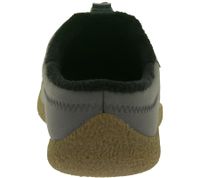 Bequeme KEEN Howser 3 Slide Herren Barfußschuhe Atmungsaktive Freizeit-Schuhe aus recyceltem Kunststoffstrick Slipper 1031048 Grau