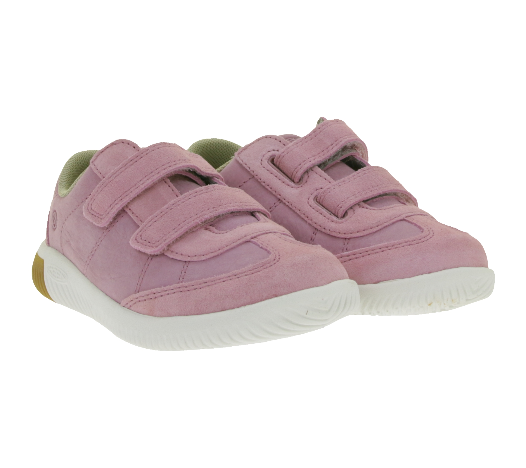 KEEN Knx T-Toe DS Kinder Barfußschuhe Echtleder Rosa