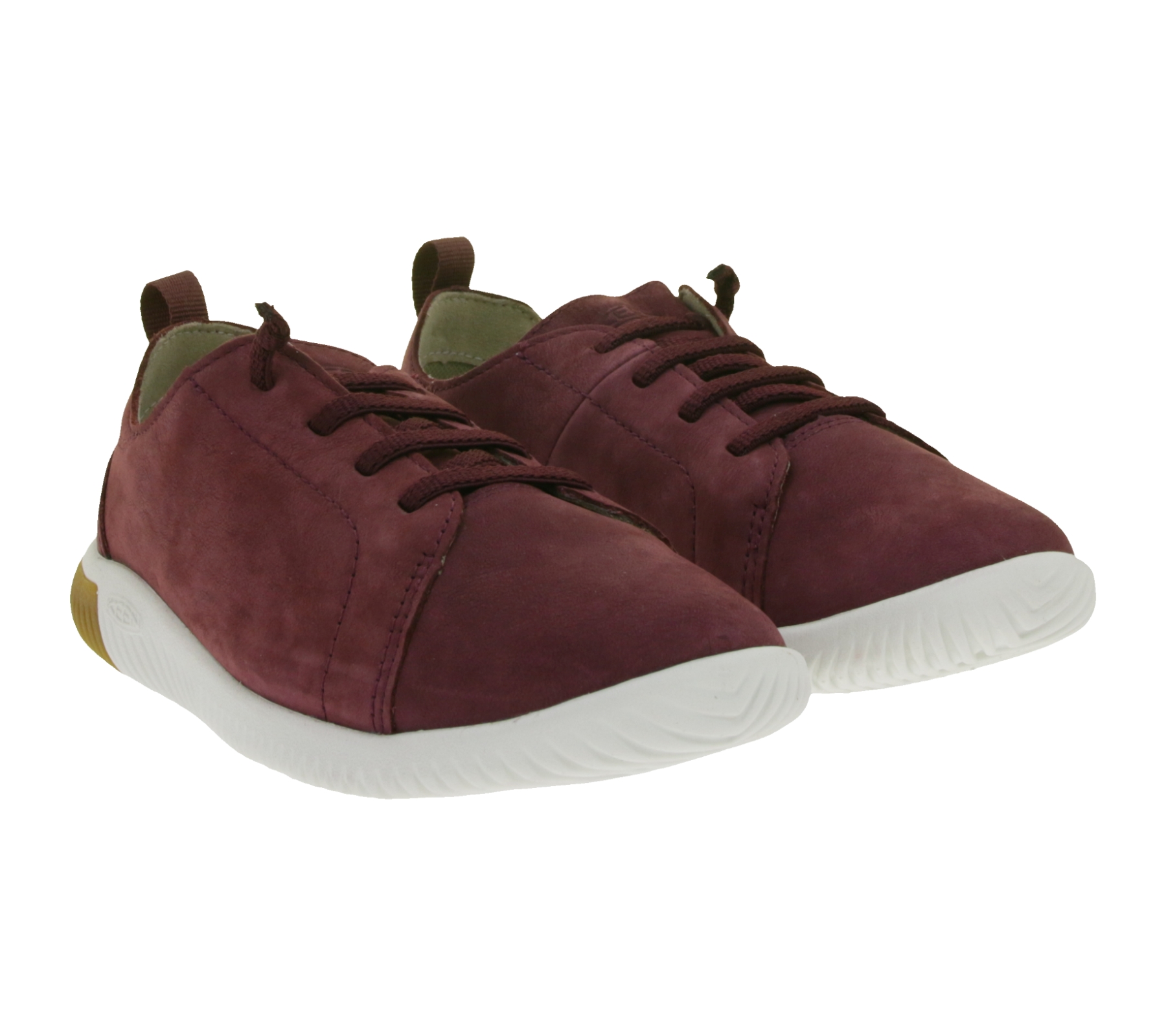 KEEN Knx Lace Kinder Barfußschuhe Echtleder Eco Anti-Odor