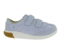 Bequeme KEEN Knx T-Toe DS Kinder Barfußschuhe mit Eco Anti-Odor-Technologie Echtleder-Schuhe Freizeit-Schuhe 1030825 Hell-Blau