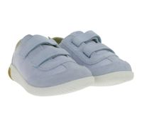 Bequeme KEEN Knx T-Toe DS Kinder Barfußschuhe mit Eco Anti-Odor-Technologie Echtleder-Schuhe Freizeit-Schuhe 1030825 Hell-Blau