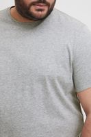 Classic BLEND BHGila BT men's crew-neck T-shirt (plus sizes 20716315ME) in blue or white