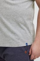 Classic BLEND BHGila BT men's crew-neck T-shirt (plus sizes 20716315ME) in blue or white