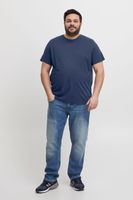 Classic BLEND BHGila BT men's crew-neck T-shirt (plus sizes 20716315ME) in blue or white