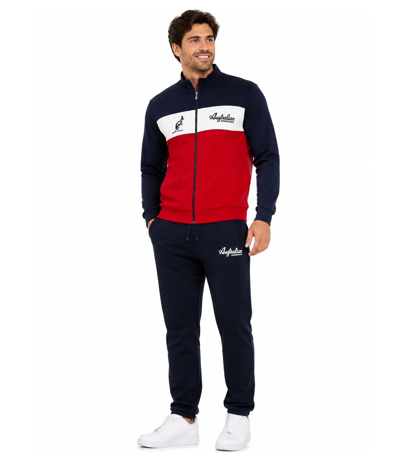 Australian Herren Lounge-Wear-Set 2-teilig Baumwolle