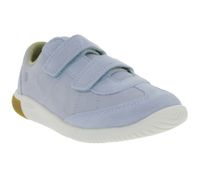 Bequeme KEEN Knx T-Toe DS Kinder & Damen Barfußschuhe mit Eco Anti-Odor-Technologie Echtleder-Schuhe Freizeit-Schuhe 1030823 Hell-Blau