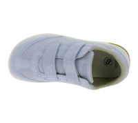 Bequeme KEEN Knx T-Toe DS Kinder & Damen Barfußschuhe mit Eco Anti-Odor-Technologie Echtleder-Schuhe Freizeit-Schuhe 1030823 Hell-Blau
