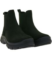 Moderne KEEN Kosa Chelsea Damen Klassische Leder-Stiefeletten Bequeme Freizeit- & Alltagsschuhe1031148 Schwarz