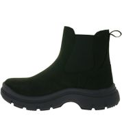 Moderne KEEN Kosa Chelsea Damen Klassische Leder-Stiefeletten Bequeme Freizeit- & Alltagsschuhe1031148 Schwarz