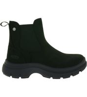 Moderne KEEN Kosa Chelsea Damen Klassische Leder-Stiefeletten Bequeme Freizeit- & Alltagsschuhe1031148 Schwarz