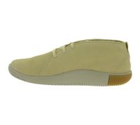 Bequeme KEEN KNX Chukka Damen Barfußschuhe aus Leder Leichte Freizeit- & Alltagsschuhe mit Schnürung 1030231 Beige