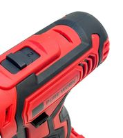 Kabelloser PUREWORK Akku-Bohrschrauber mit 2000mAh Kapazität für ausdauernde Anwendungen 20V Lithium-Ionen Akku **B-Ware – geprüft & funktionell einwandfrei** 9089086 Rot/Schwarz