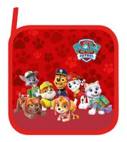 3-teiliges nickelodeon PAW PATROL Schürzen-Set mit Handschuh, Schürze und Untersetzer aus reiner Baumwolle **B-Ware – geprüft & funktionell einwandfrei** 05-15120-25-03 Rot