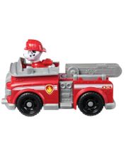 nickelodeon PAW PATROL Spielzeug Marshall Figur mit Feuerwehrauto Spielzeug-Auto **B-Ware – geprüft & funktionell einwandfrei** 9116064 Rot