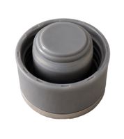 DR Home Divison Isolierflasche 500 ml Edelstahl Trinkflasche Thermoflasche im schlichten Design **B-Ware – geprüft & funktionell einwandfrei** Mint-Grün