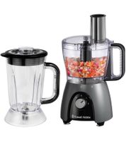 Russell Hobbs 2 in 1 Küchenmaschine & Standmixer mit 2 Geschwindigkeitsstufen 2,3 L und 1,5 L Mixbehälter 900W **B-Ware – geprüft & funktionell einwandfrei** 27111-56 Schwarz