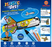 Aereo gonfiabile Günther Magic Jet da colorare, 44 cm, aereo 3D **B-Stock – Testato e perfettamente funzionante** Giocattolo per bambini dai 3 anni in su