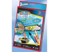 Aereo gonfiabile Günther Magic Jet da colorare, 44 cm, aereo 3D **B-Stock – Testato e perfettamente funzionante** Giocattolo per bambini dai 3 anni in su