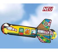 Aereo gonfiabile Günther Magic Jet da colorare, 44 cm, aereo 3D **B-Stock – Testato e perfettamente funzionante** Giocattolo per bambini dai 3 anni in su