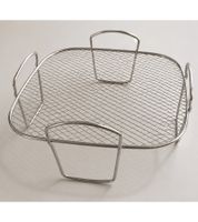 Insert en acier inoxydable HOME IDEAS pour friteuse à air chaud, compatible avec les friteuses de 5 à 6 litres, dimensions approximatives : 21 x 21 x 9 cm **Produit de seconde main – Testé et entièrement fonctionnel** 7322444 Argent