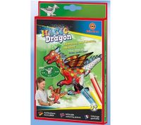 Günther Magic Dragon Inflatable Dragon for Coloring – 40 cm 3D Figure **B-Grade – inspected & fully functional** – Children's toy for ages 3+