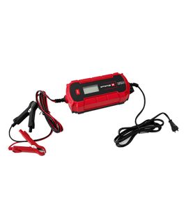 Einhell Batterie-Ladegerät mit Mikroprozessorsteuerung geeignet für alle gängigen 12V-Fahrzeugbatterien 240V **B-Ware – geprüft & funktionell einwandfrei** CE-BC 4 M Rot