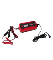 Einhell Batterie-Ladegerät mit Mikroprozessorsteuerung geeignet für alle gängigen 12V-Fahrzeugbatterien 240V **B-Ware – geprüft & funktionell einwandfrei** CE-BC 4 M Rot