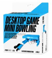 Mini jeu de bowling compact de XTREMSPORTS **Produit de seconde main – testé et entièrement fonctionnel** Jeu de table Bleu
