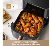 DREAME MOVA AeroChef FD10 Pro Air Fryer (6L, 1800W, LED Touch, 11 Programs, Viewing Window & Interior Light) *B-Stock – Tested & Fully Functional* – Black