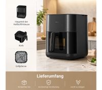DREAME MOVA AeroChef FD10 Pro Air Fryer (6L, 1800W, LED Touch, 11 Programs, Viewing Window & Interior Light) *B-Stock – Tested & Fully Functional* – Black