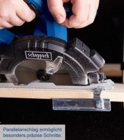 Scheppach Cordless Circular Saw with 165mm blade; max. cutting depth 53mm (45°) **B-Stock – tested & fully functional** C-HCS165-X Black/Blue